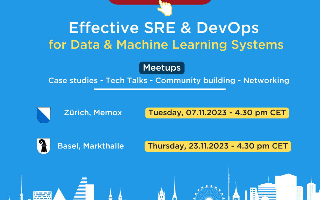 Effective SRE & DevOps Meetups for Data and ML Systems in November 2023